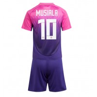 Maglie da calcio Germania Jamal Musiala #10 Seconda Maglia Bambino Europei 2024 Manica Corta (+ Pantaloni corti)